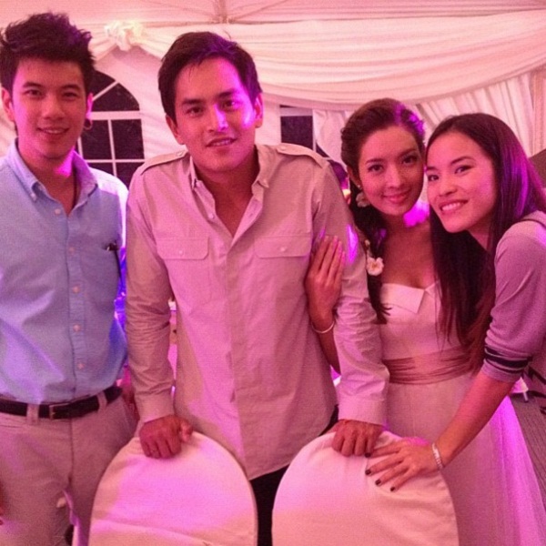 งานแต่งแอฟ สงกรานต์