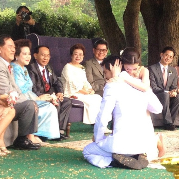 งานแต่งแอฟ สงกรานต์