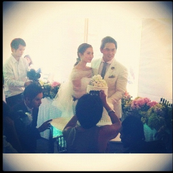 งานแต่งแอฟ สงกรานต์