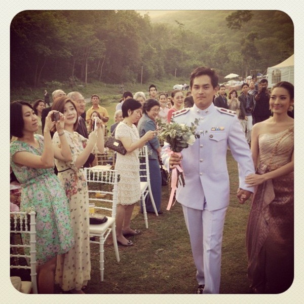 งานแต่งแอฟ สงกรานต์