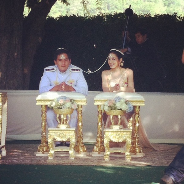 งานแต่งแอฟ สงกรานต์