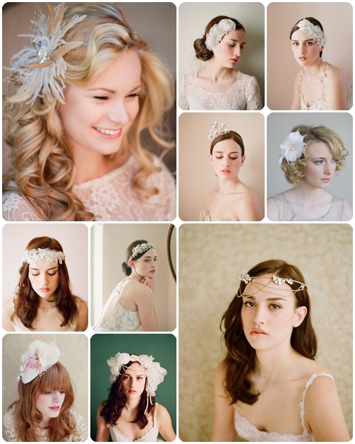Headpieces น่ารัก ๆ สำหรับเจ้าสาวแสนหวาน