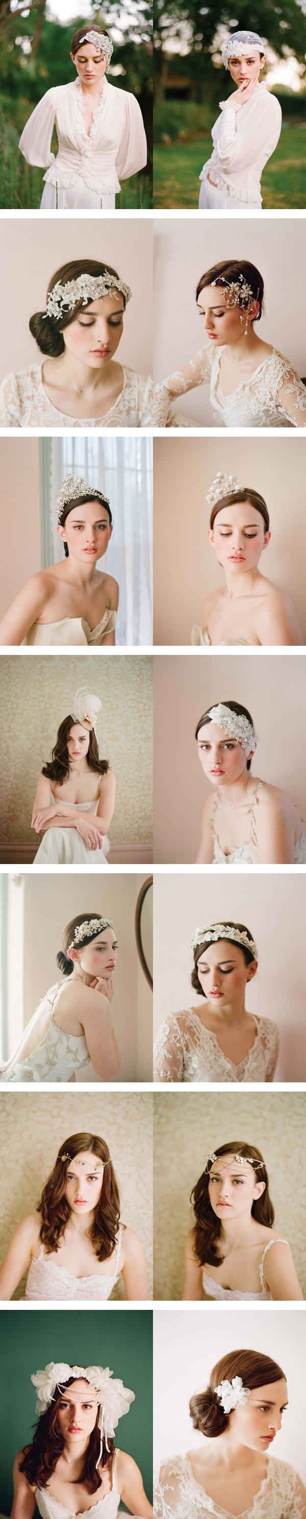 Headpieces น่ารัก ๆ สำหรับเจ้าสาวแสนหวาน
