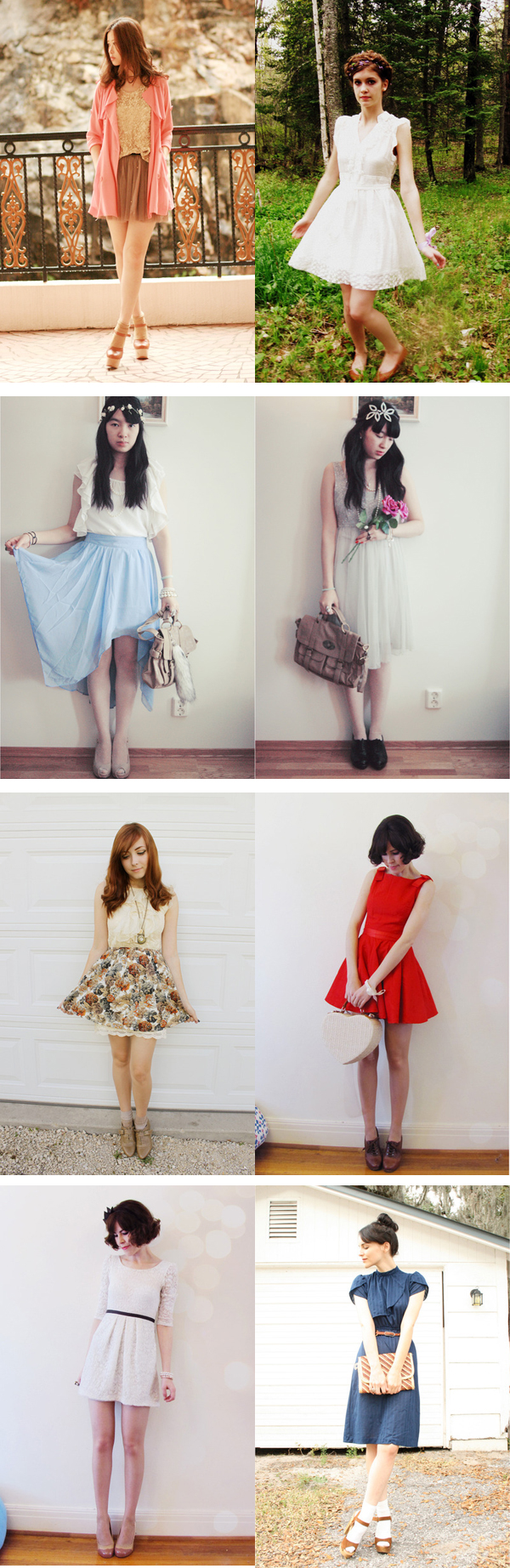 ชุดไปงานหมั้น สไตล์วินเทจ