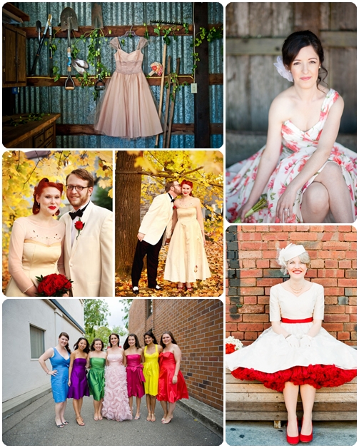 สวยเลิศ! กับชุดแต่งงานหลากสีสัน