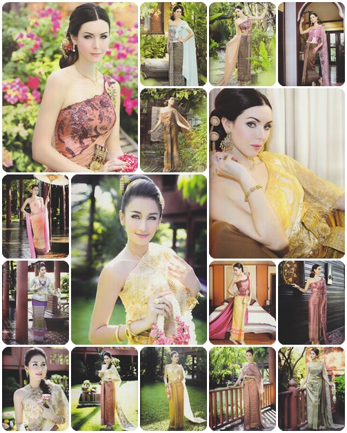 รวมแฟชั่นชุดไทยหลากสไตล์