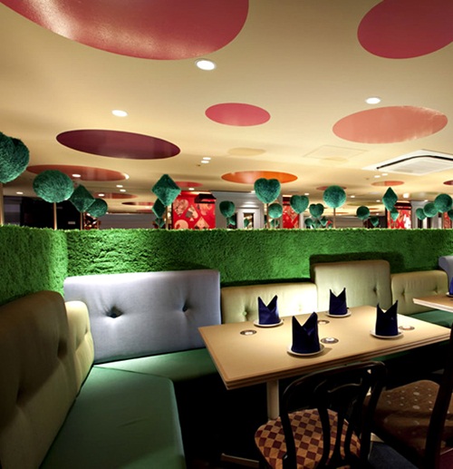 Alice in Wonderland ในเวอร์ชั่นร้านอาหาร