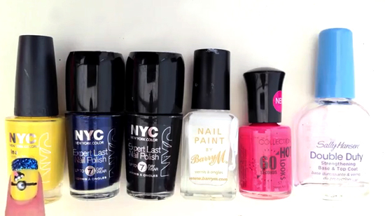 ลายเพ้นท์เล็บ เล็บลายมิเนียน ลายเพ้นท์เล็บ เล็บลายมิเนียน