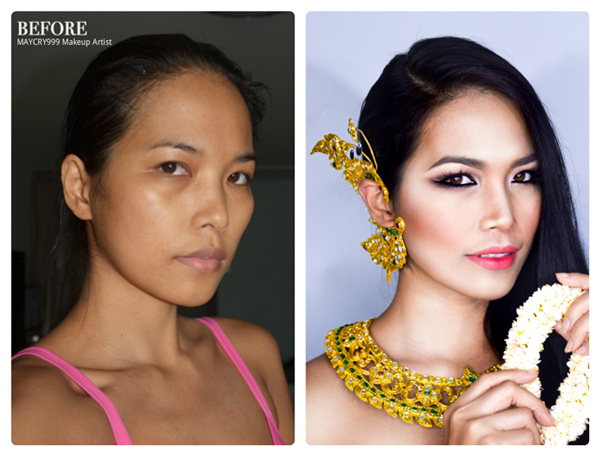 แต่งหน้าแบบนางยักษ์ แต่งหน้าแบบนางยักษ์