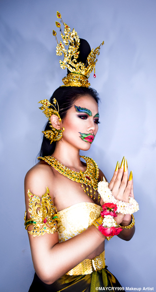 แต่งหน้าแบบนางยักษ์ แต่งหน้าแบบนางยักษ์