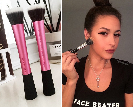 แปรงรองพื้น แปรงรองพื้น