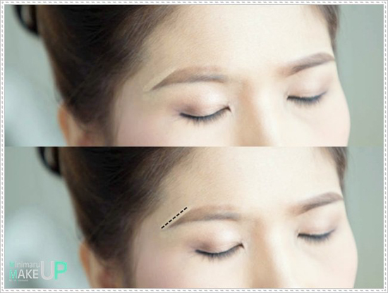 วิธีเขียนคิ้ว วิธีเขียนคิ้ว