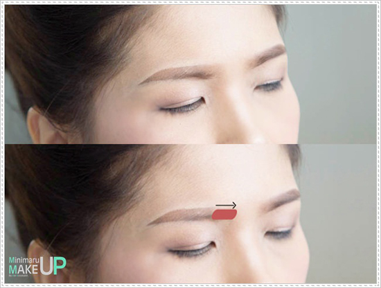 วิธีเขียนคิ้ว วิธีเขียนคิ้ว