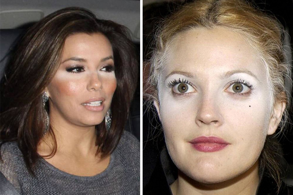 ดาราแต่งหน้าพลาด ดาราแต่งหน้าพลาด