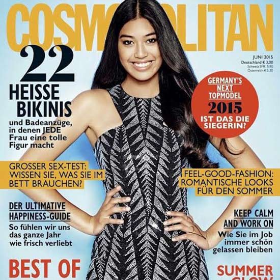 สุดยอด ! ใบตอง อนุธิดา สาวไทยคนแรกบนปก Cosmopolitan สุดยอด ! ใบตอง อนุธิดา สาวไทยคนแรกบนปก Cosmopolitan