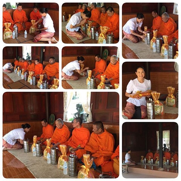 กบ ปภัสรา ทำบุญวันคล้ายวันเกิด กบ ปภัสรา ทำบุญวันคล้ายวันเกิด