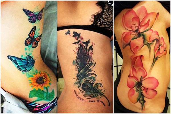 ลายสักสีข้าง ลายสักสีข้าง