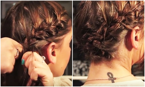 ไอเดียเกล้าผมสั้น ไอเดียเกล้าผมสั้น