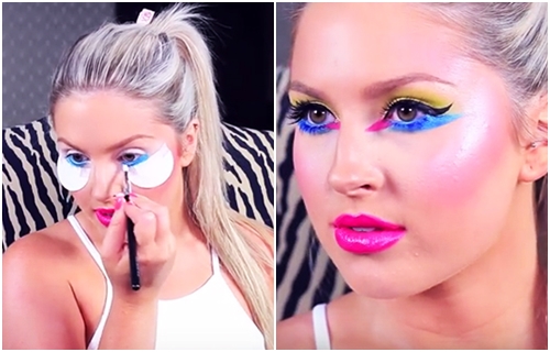 แต่งหน้าปีใหม่ แต่งหน้าปีใหม่