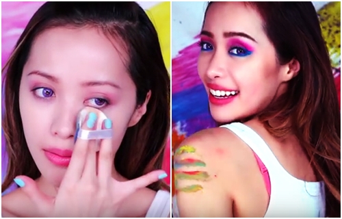 แต่งหน้าปีใหม่ แต่งหน้าปีใหม่