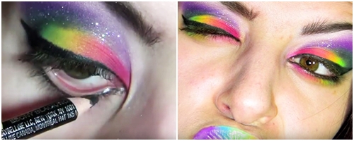 แต่งหน้าปีใหม่ แต่งหน้าปีใหม่