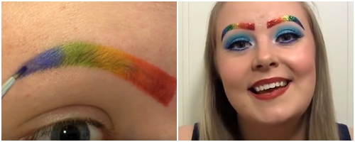 แต่งหน้าปีใหม่ แต่งหน้าปีใหม่