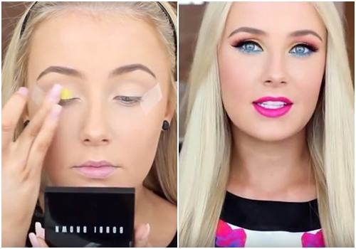 แต่งหน้าปีใหม่ แต่งหน้าปีใหม่