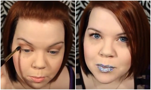 แต่งหน้าปีใหม่ แต่งหน้าปีใหม่