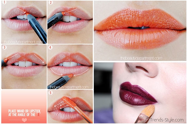 วิธีเขียนขอบปาก วิธีเขียนขอบปาก