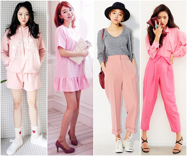 แฟชั่นสีชมพู แฟชั่นสีชมพู