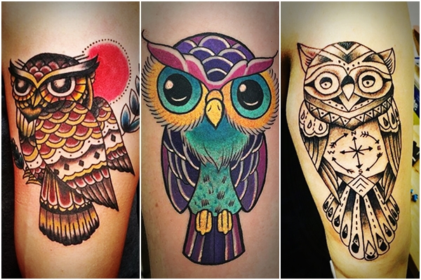 ลายสักนกฮูก ลายสักนกฮูก