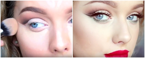 แต่งหน้าคริสต์มาส แต่งหน้าคริสต์มาส