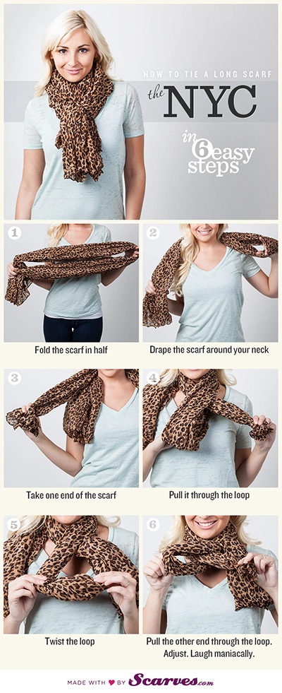 วิธีผูกผ้าพันคอ วิธีผูกผ้าพันคอ