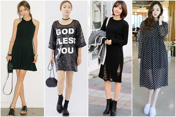 ชุดเดรสสีดำ ชุดเดรสสีดำ