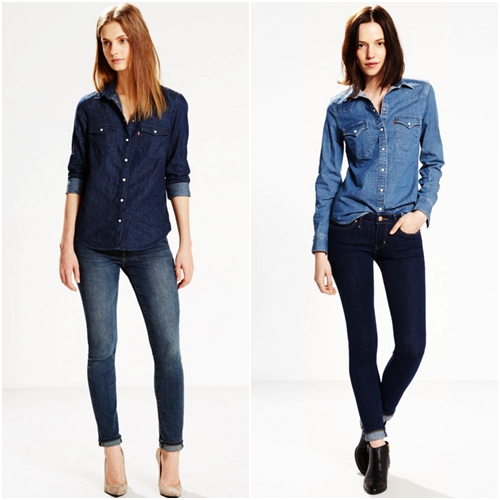 กางเกงยีนส์ยอดนิยมของผู้หญิง กางเกงยีนส์ยอดนิยมของผู้หญิง