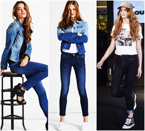 กางเกงยีนส์ยอดนิยมของผู้หญิง กางเกงยีนส์ยอดนิยมของผู้หญิง