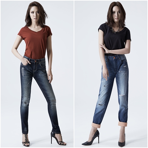 กางเกงยีนส์ยอดนิยมของผู้หญิง กางเกงยีนส์ยอดนิยมของผู้หญิง