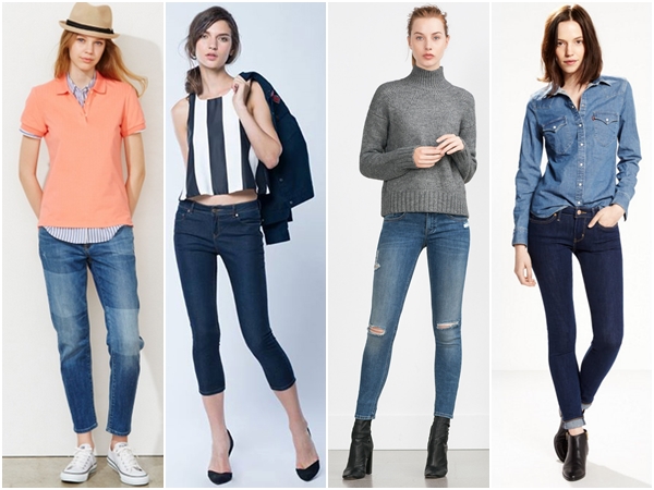 กางเกงยีนส์ยอดนิยมของผู้หญิง กางเกงยีนส์ยอดนิยมของผู้หญิง