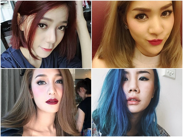 สีผมดารา สีผมดารา