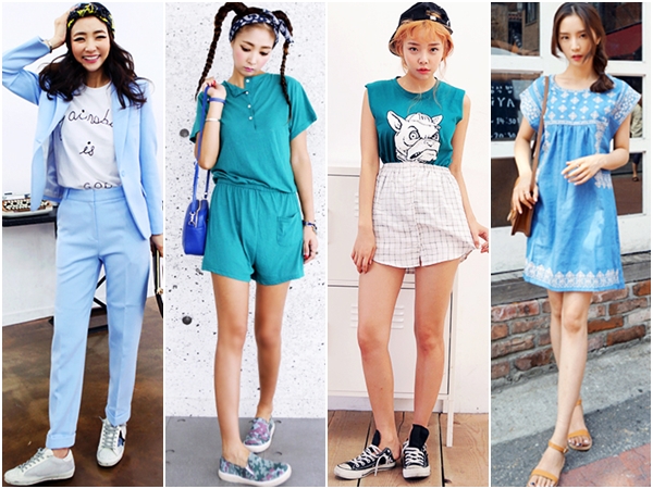 แฟชั่นสีฟ้า แฟชั่นสีฟ้า