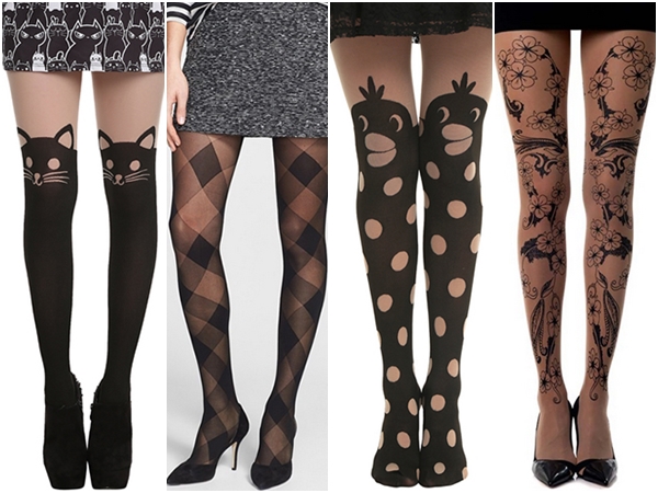 ถุงน่องลายเก๋ ๆ ถุงน่องลายเก๋ ๆ