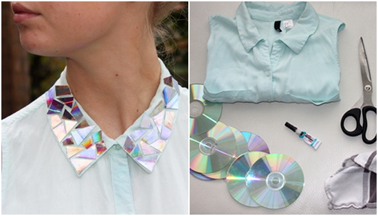 DIY คอเสื้อเชิ้ตวิบวับ DIY คอเสื้อเชิ้ตวิบวับ