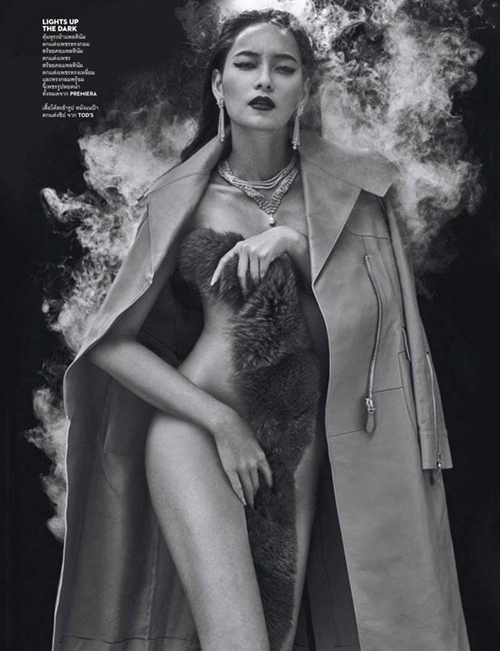 บี น้ำทิพย์ ปก Vogue Thailand บี น้ำทิพย์ ปก Vogue Thailand