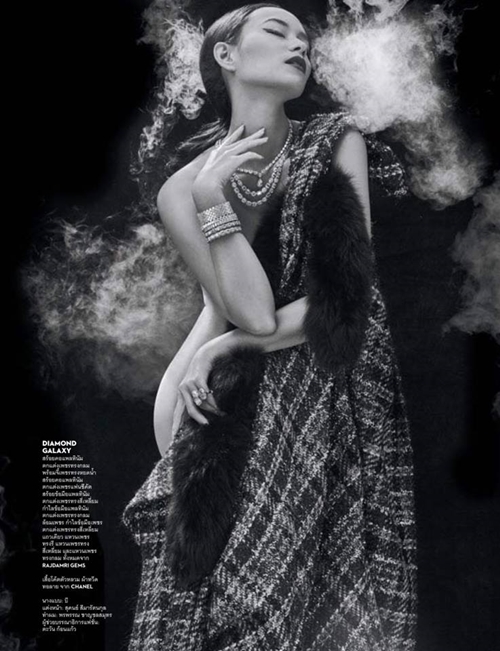 บี น้ำทิพย์ ปก Vogue Thailand บี น้ำทิพย์ ปก Vogue Thailand