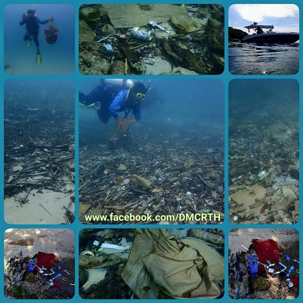 ขยะหาดเกาะรน ขยะหาดเกาะรน