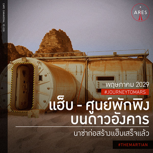 The Martian ภารกิจบนดาวอังคาร The Martian ภารกิจบนดาวอังคาร