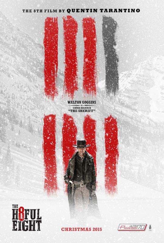 ตัวอย่างแรก The Hateful Eight ตัวอย่างแรก The Hateful Eight