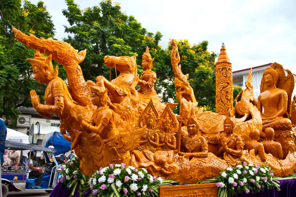 ประเพณีแห่เทียนพรรษาทั่วไทย ประเพณีแห่เทียนพรรษาทั่วไทย