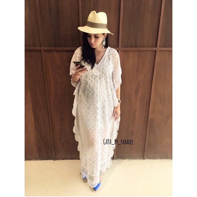 เปิ้ล ภารดี แฟชั่นชุดคลุมท้อง เปิ้ล ภารดี แฟชั่นชุดคลุมท้อง