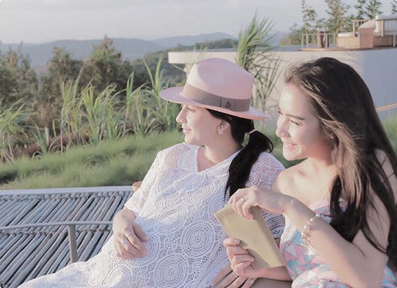 เปิ้ล ภารดี แฟชั่นชุดคลุมท้อง เปิ้ล ภารดี แฟชั่นชุดคลุมท้อง